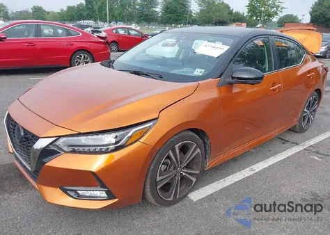 2021 Nissan Sentra Sr Xtronic Cvt из США, поврежденный, VIN 3N1AB8DV5MY225063